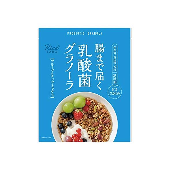 幸福米穀 乳酸菌グラノーラフルーツ&ナッツ 250g×3袋