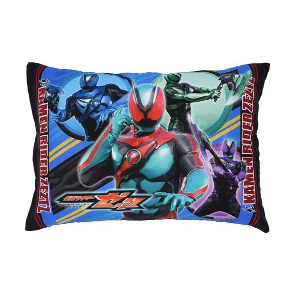 MORIPiLO 子供 枕 子供用枕 仮面ライダー ゼッツ 【 肌に優しい 枕カバー綿100％ 】 子供枕 枕カバー 綿 洗える枕 低め pil