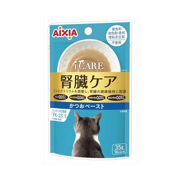 他サイト： i CARE アイケア 腎臓ケア かつおペースト 35g 12個入りの商品画像