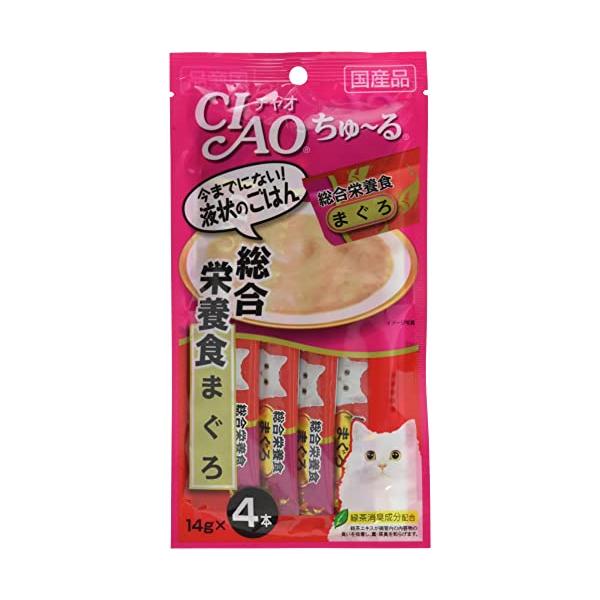 他サイト： チャオ (CIAO) ちゅ~る 総合栄養食 まぐろ 4本 6個セットの商品画像