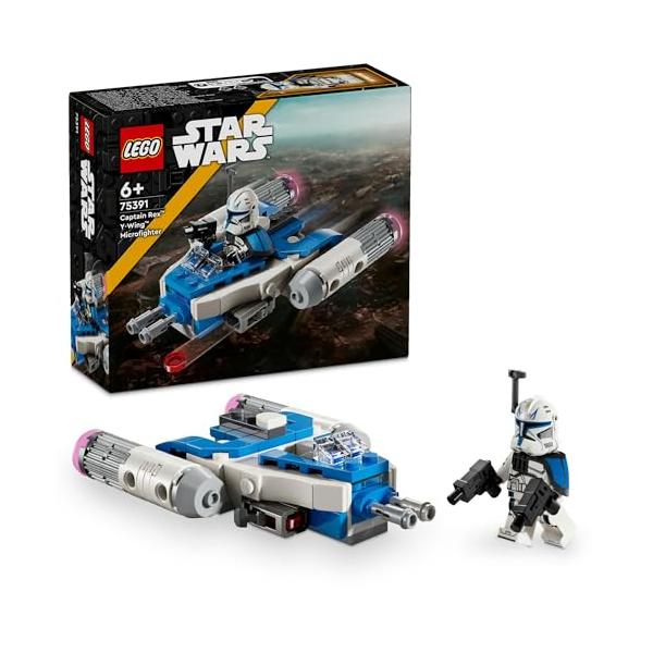 キャプテン レックス の Yウィング マイクロファイターマルチカラー/-/75391・Style:キャプテン レックス の Yウィング マイクロファイター・パッケージ個数:1・組み立てやすい宇宙船 ? ブロック製のマイクロファイターで、キミ...