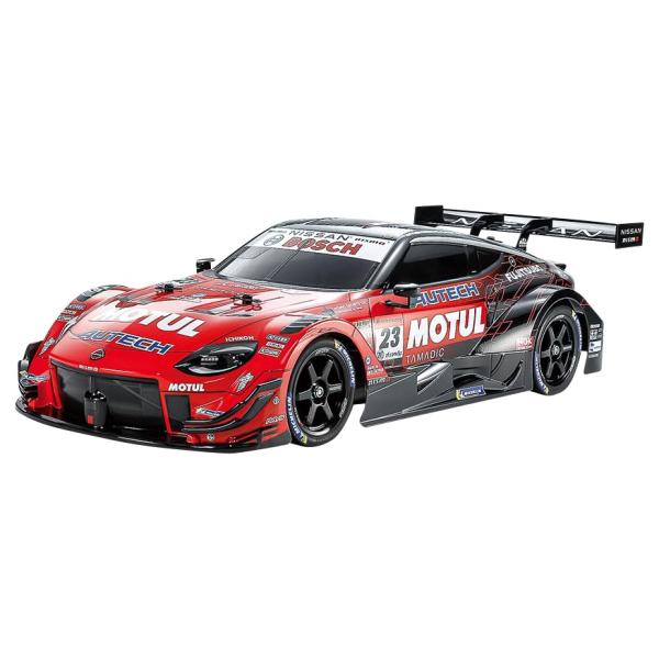 マルチカラー/-/57939・2023年のSUPER GT開幕戦を制し、年間ランキング3位となったマシン、MOTUL AUTECH Zの完成電動RCカーです。・多くのスポンサーロゴがレーシングムードを高めるボディは軽量でショックに強いポリカ...