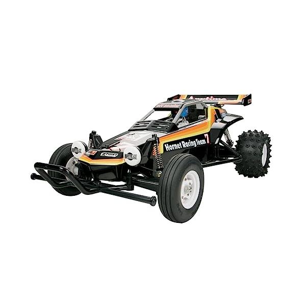 マルチカラー/-/57741・軽快なオフロード走行が箱から出してすぐ楽しめる完成電動ラジオコントロールバギーがホーネットです。バスタブタイプフレームをはじめサスペンションアームやギヤボックスなどにエンジニアリングプラスチックを多用して、軽量...