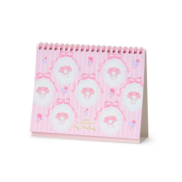 マイメロディ/約幅19.5×奥行6×高さ16cm/622044・Color:マイメロディ・パッケージ個数:1・本体サイズ：約幅19.5×奥行6×高さ16cm。主な材料・原料：紙・各月、2面書き込みスペース。プライベートと会社用などの使い分け...