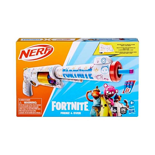 ナーフ フォートナイト FRENZ 4 EVER ブラスター、バーチャルコード