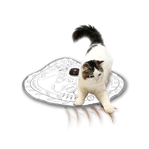 他サイト： 猫壱（necoichi） キャッチ・ミー・イフ・ユー・キャン2 猫用電動おもちゃ (猫のお庭)の商品画像