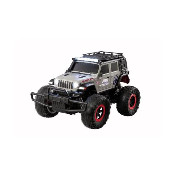 -/-/JRVT144-LG・PatternName:ワイルドドライブ 1/18スケールラジコン ジープラングラールビコン JRVT144-LG・防塵防水1/18JEEPラングラールビコンが更にワイルドになって新登場!・単三電池8本(別売）