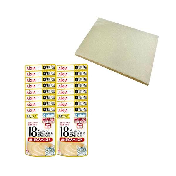 健康缶パウチ 18歳からのとろとろまぐろペース 640g(40g×16個入)【メール便】