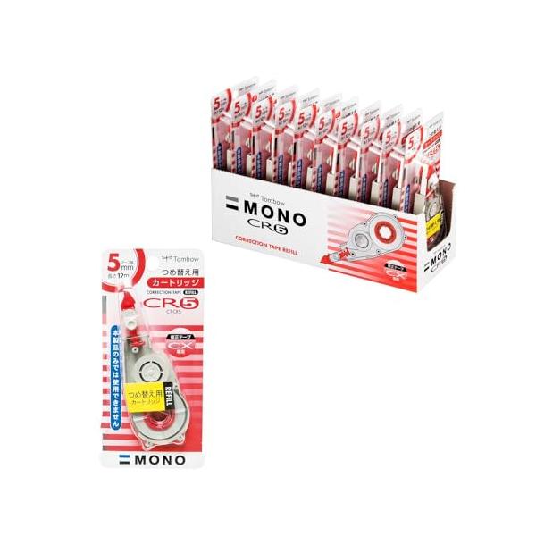 トンボ鉛筆 修正テープ MONO モノCX用カートリッジ 5mm (CT-CX5 用つめ