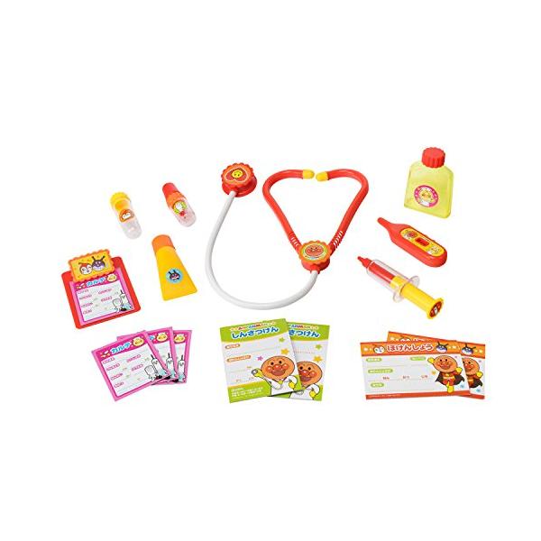 -/ワンサイズ/187127・PatternName:単品・パッケージ個数:1・(C)やなせたかし/フレーベル館・TMS・NTV・対象年齢:3才以上・聴診器や注射器などが入った、かわいいお医者さんセット・聴診器は細部までこだわったつくり・数...
