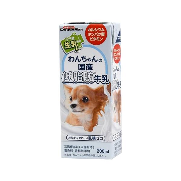 わんちゃんの国産低脂肪牛乳 全犬種用