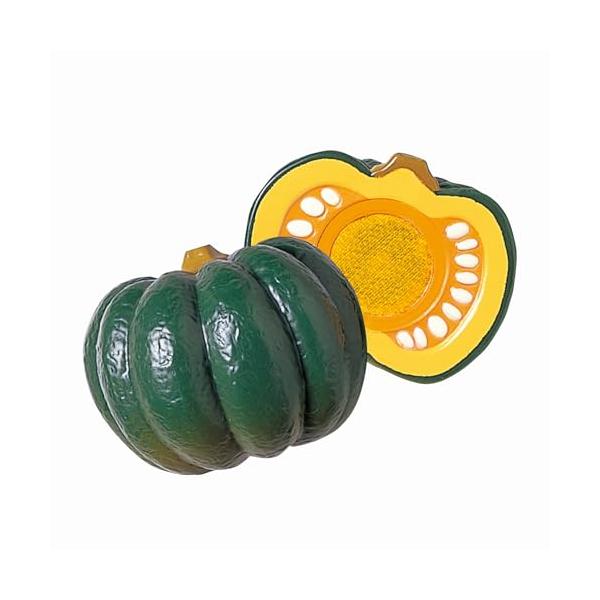 かぼちゃグリーン/ワンサイズ/1112・Style:かぼちゃ・パッケージ個数:1・【本物みたいなフーズおもちゃ】本物志向でリアルなおままごとができるおもちゃです。表面の質感・形状も本物そっくりで、断面の色もよりリアルに再現しました!・【リア...