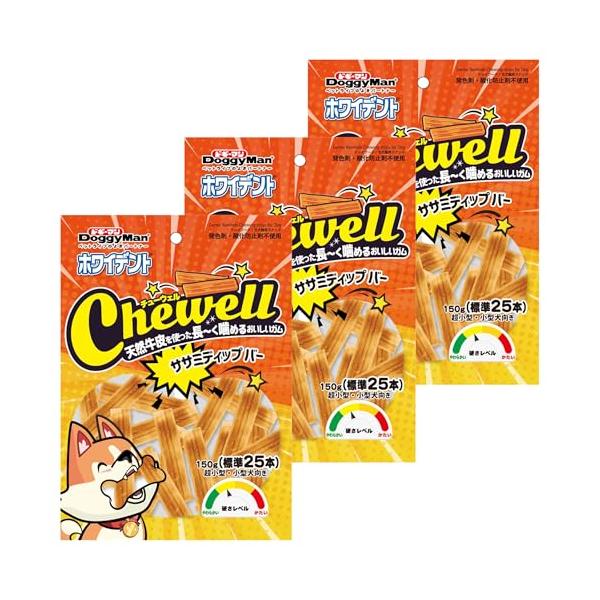 ホワイデント Chewell ササミディップバー (標準 )×
