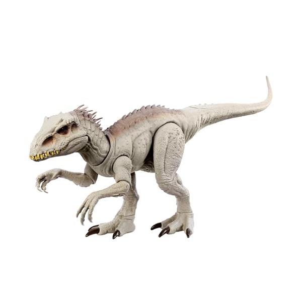 他サイト： マテル ジュラシックワールド(JURASSIC WORLD) スーパーアクション! ひかる インドミナス・レックス【全長:約60cm】 【4才~】の商品画像