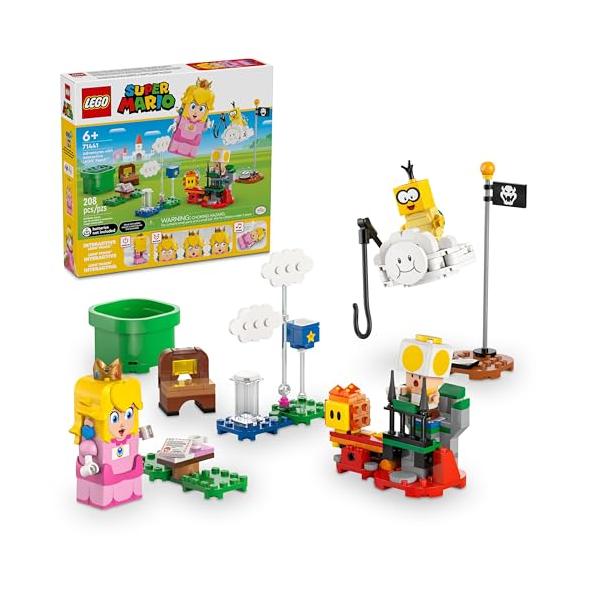 レゴ(LEGO) スーパーマリオ レゴ(R)ピーチ と ぼうけん! おもちゃ 玩具 誕生日 プレゼント ブロック 知育 女の子 男の子 子供 6