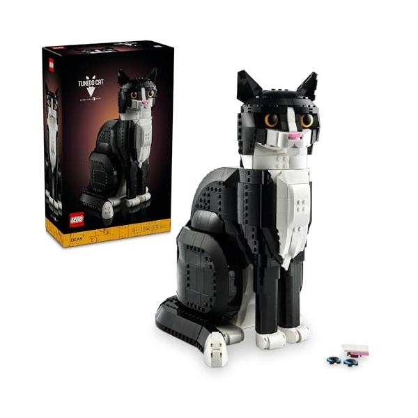 他サイト： レゴ(LEGO) アイデア タキシードキャット おもちゃ 玩具 誕生日 プレゼント ブロック 猫 ねこ ペット 母の日 父の日 男性 女性 インの商品画像