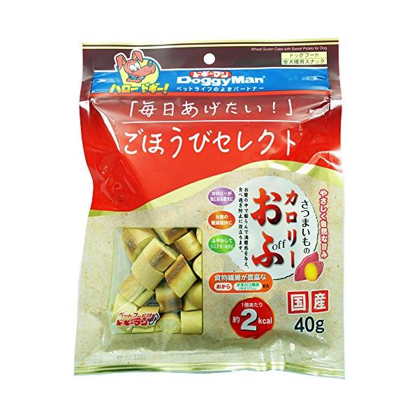 他サイト： ドギーマン 犬用おやつ ごほうびセレクト さつまいものカロリーおふ 野菜 40グラム (x 1)の商品画像