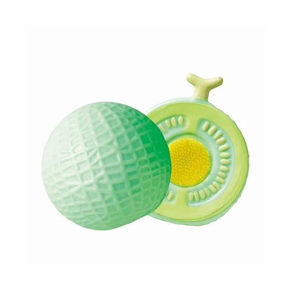 メロングリーン/ワンサイズ/1104・Style:メロン・パッケージ個数:1・【本物みたいなフーズおもちゃ】本物志向でリアルなおままごとができるおもちゃです。表面の質感・形状も本物そっくりで、断面の色もよりリアルに再現しました!・【リアルに...
