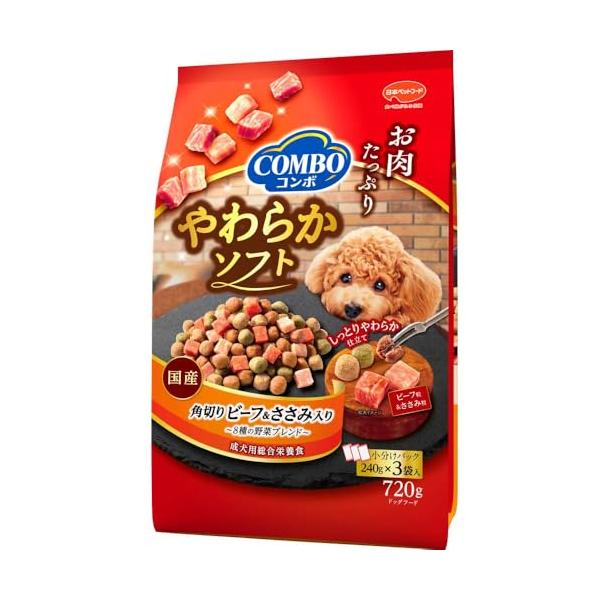 日本ペットフード コンボドッグソフトビーフ720g