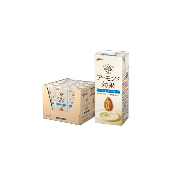 アーモンド効果 オリジナル 200ml×12本 江崎グリコ 常温保存可能
