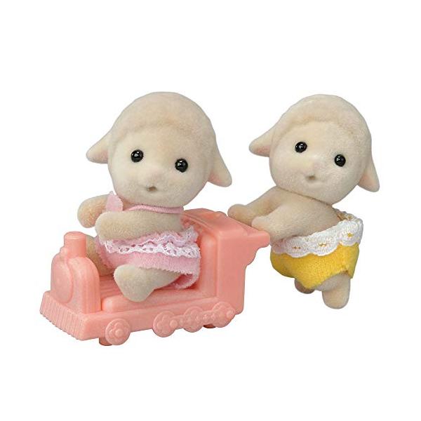 シルバニアファミリー 人形 【 ヒツジのふたごちゃん 】 ヒ-08 ST
