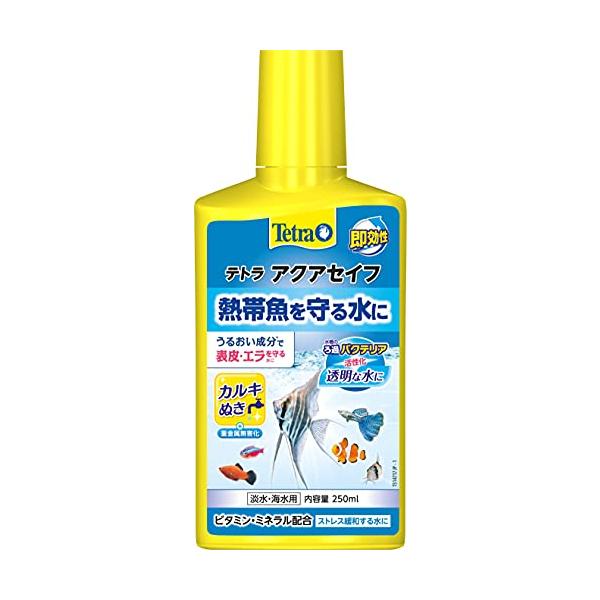 -/250ml/77568・Size:250ml・パッケージ個数:1・お魚の調子が悪いと感じているあなたに! 水換え時の使用がお魚を守る・お魚へのうるおい成分となる「強力保護コロイド(天然植物エキス)」が見えない膜で魚の体表を包み、エラはも...