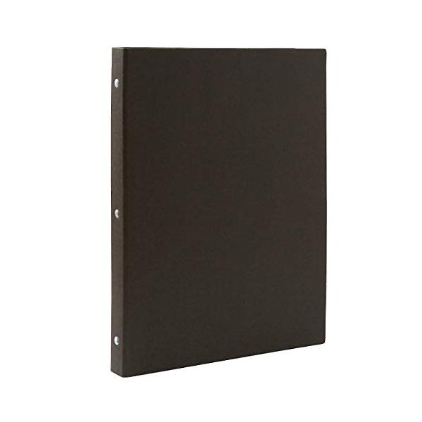 他サイト： 無印良品 バインダー A4・30穴・ダークグレー 82110098の商品画像