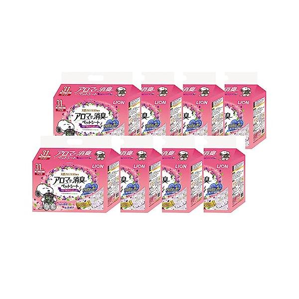 他サイト： ライオン アロマで消臭ペットシート 31シート (x 8) (ケース販売)の商品画像