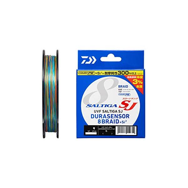 ダイワ(DAIWA) PEライン UVFソルティガSJデュラセンサー×8+Si2 0.8号 600m 5カラー(カラーマ・・・ ダイワ(DAIWA) PEライン UVFソルティガSJデュラセンサー×8+Si2 0.8号