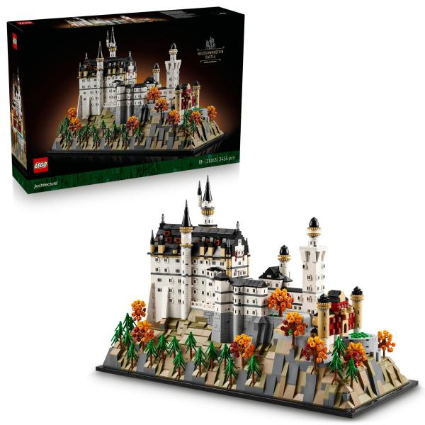 レゴ(LEGO) アーキテクチャー ノイシュヴァンシュタイン城 おもちゃ 玩具 誕生日 プレゼント ブロック 男性 女性 インテリア オシャレ フィ