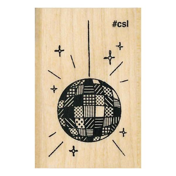 こどものかお スタンプ Nアイラブスタンプ ミラーボール／1533-036