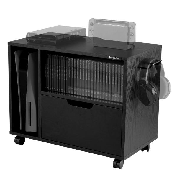 Bauhutte (バウヒュッテ) ゲーム機 収納 ラック キャビネットタイプ