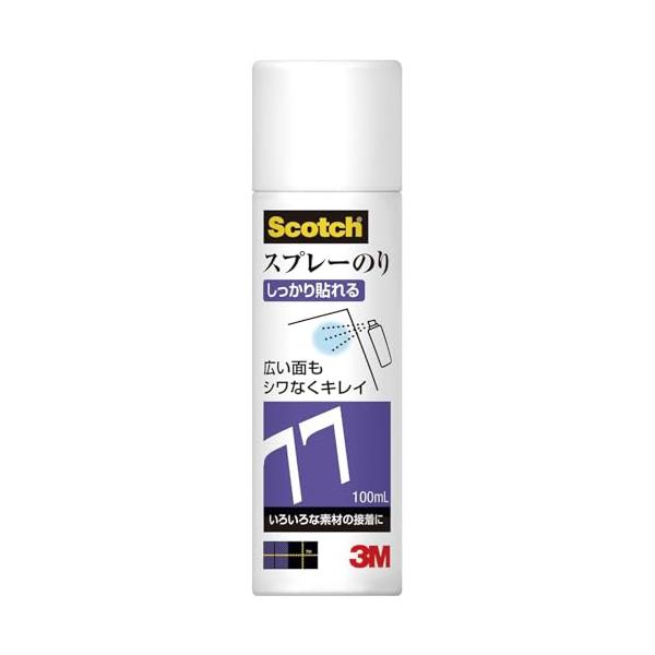 3M スコッチ スプレーのり 77 ミニ缶 100ml S/N 77 MINI 100ML