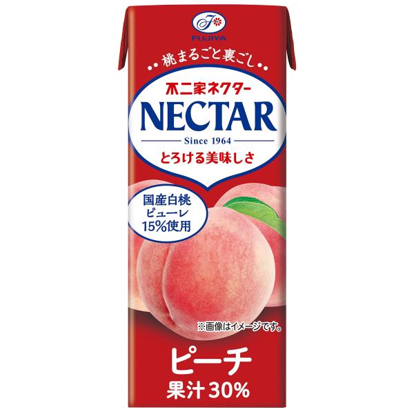 不二家 ネクター ピーチ 200ml×24本 紙パック
