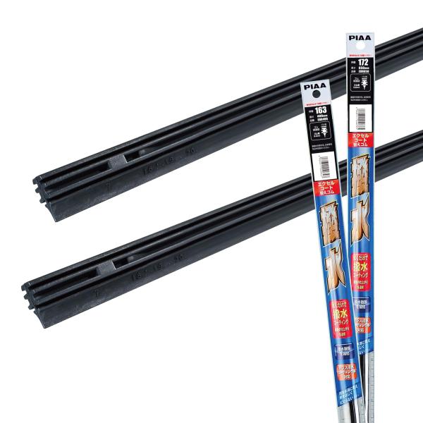 PIAA(ピア) ワイパー替えゴム 車種専用セット 【エクセルコート】 シリコンゴム 2本入 (650mm+400mm) スバル インプレッサ XV