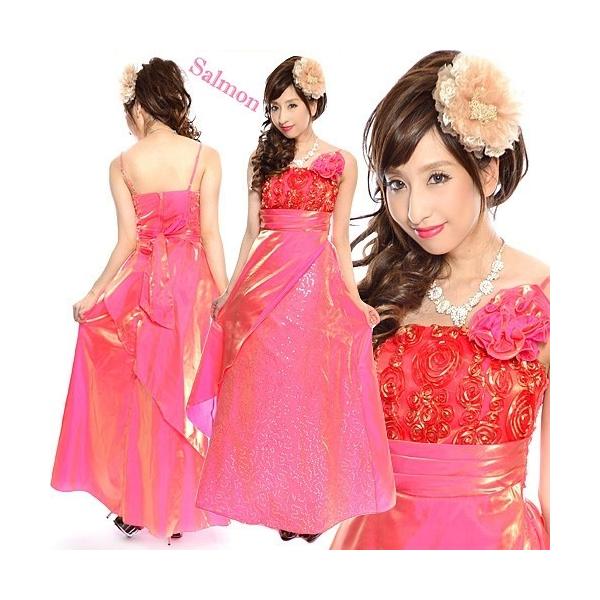 Ｌサイズ巻き薔薇＆スパンチュール姫ドレス