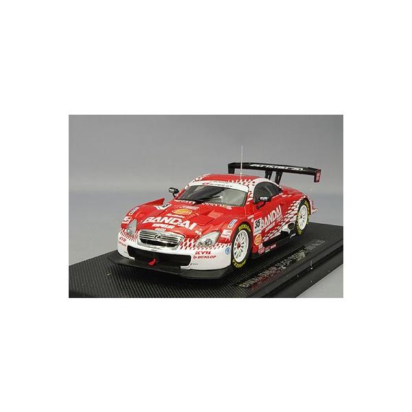 ミニカー/完成品 エブロ 1/43 バンダイ ダンロップ SC430 2007 スーパーGT500 #35 服部尚貴/P.ダンブレック