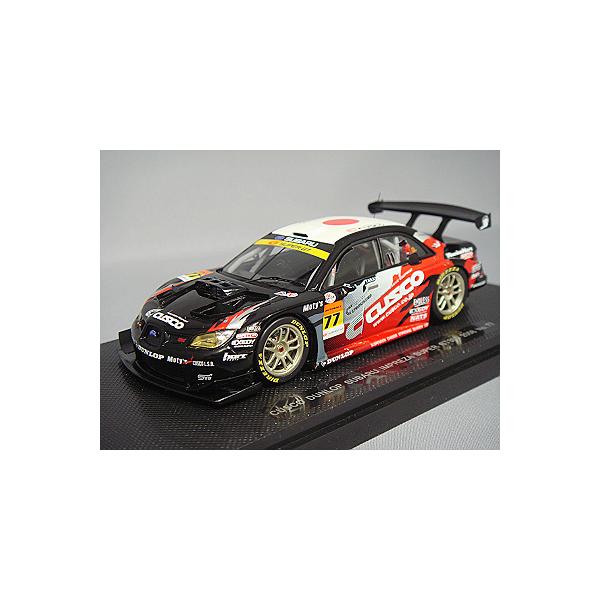 エブロ 1/43 クスコ ダンロップ スバル インプレッサ 2008 スーパーGT GT300 #77 山野哲也/佐々木孝太