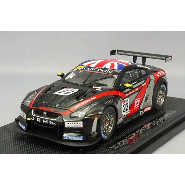 ミニカー/完成品 エブロ 1/43 日産 GT-R GT1 JRM レーシング 2011 FIA GT1 世界選手権 #22 R.ウエストブルック/P.ダンブレック