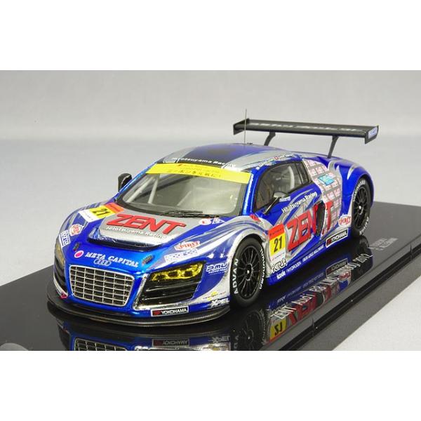 ミニカー/完成品 エブロ 1/43 ZENT アウディ R8 LMS 2012