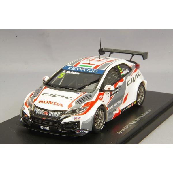 ミニカー/完成品 エブロ 1/43 ホンダ シビック 2016 WTCC #5 N