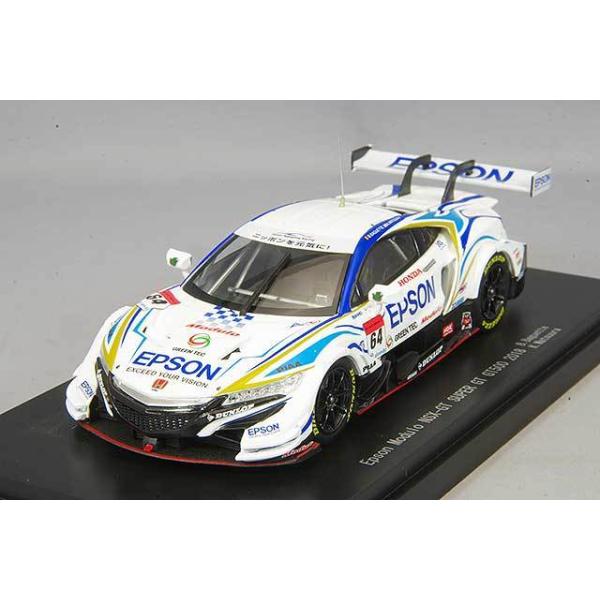 エブロ 1/43 エプソン NSX コンセプトGT 岡山 SUPER GT 500 2015 #64 完成品 1/43 スーパーGT 岡山 Super GT500 2015 Rd.1 Okayama Epson NSX