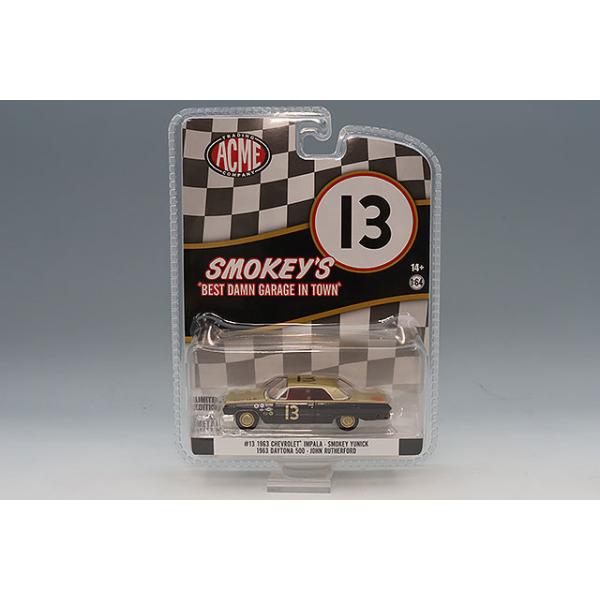 ACME 1/64 1963 シボレー インパラ スモーキーユニック デイトナ500