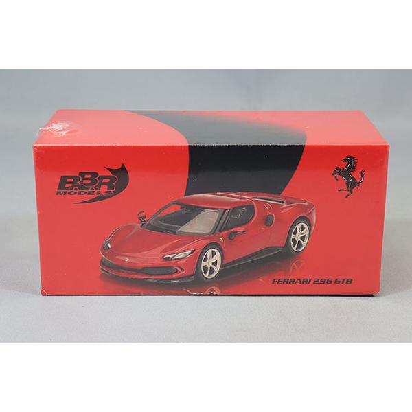 BBR 1/64 フェラーリ 296 GTB ロッソイモラ レッド : キッドボックス