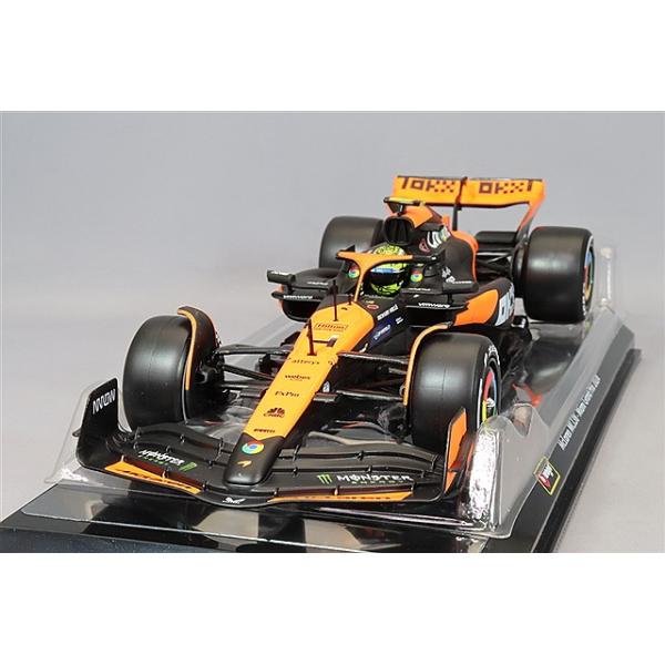 ブラーゴ F1 1/24 マクラーレン MCL38 ケース付 ノリス ブラゴ 1/24 マクラーレン F1チーム MCL38 2024 F1 #4 L.ノリス
