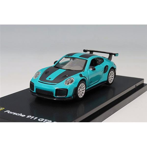 ブラゴ 1/64 ポルシェ 911 GT2 RS マイアミブルー : キッドボックス