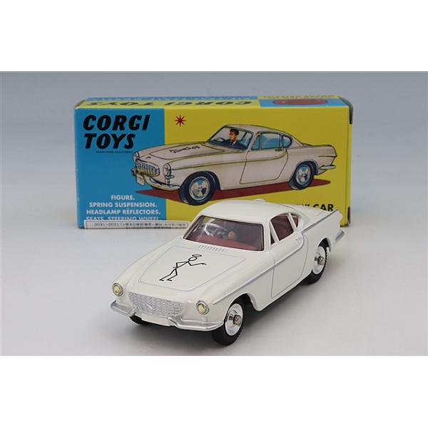 コーギー モデルクラブ #258 1/46 ボルボ P1800 1961 "セイント 天国野郎"