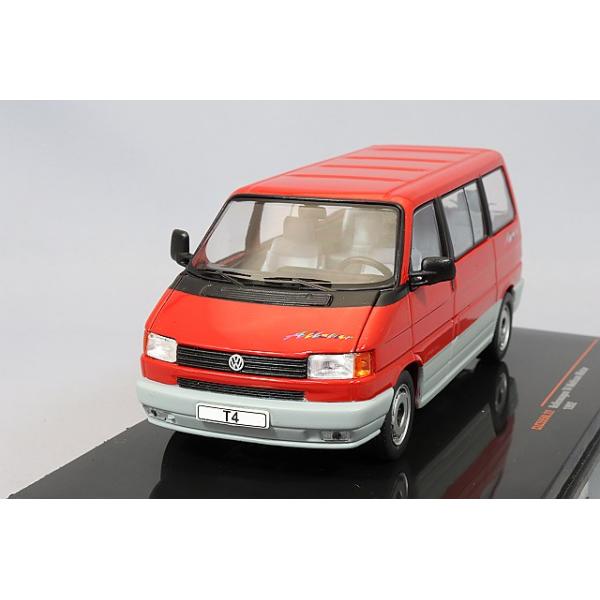 イクソ 1/43 フォルクスワーゲン トランスポーター (T4) 1990 レッド