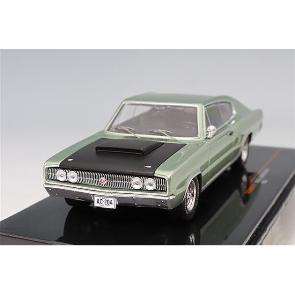 イクソ 1/43 ダッジ チャージャー MK1 1967 グリーン : キッドボックス