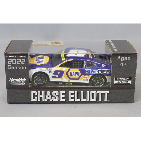 ミニカー/完成品 ライオネルレーシング 1/64 シボレー カマロ "NAPA / BLUEDEF" 2022 NASCAR ネクストジェネレーション #9 C.エリオット